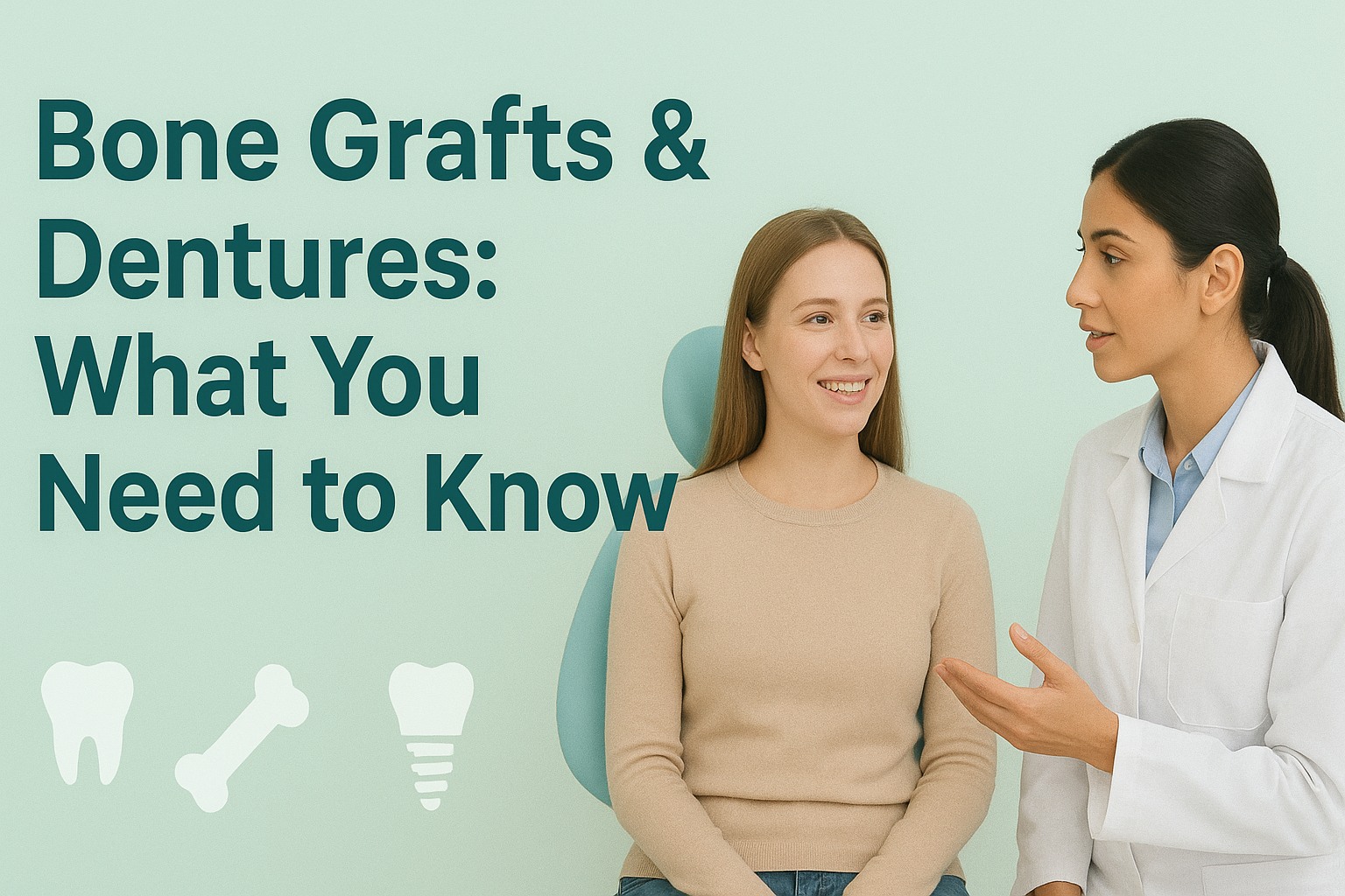 are bone grafts necessary if you want to get dentures