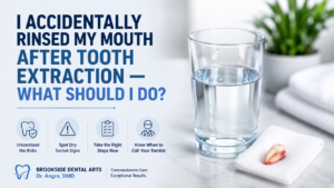 I Accidentally Rinsed My Mouth After Tooth Extraction