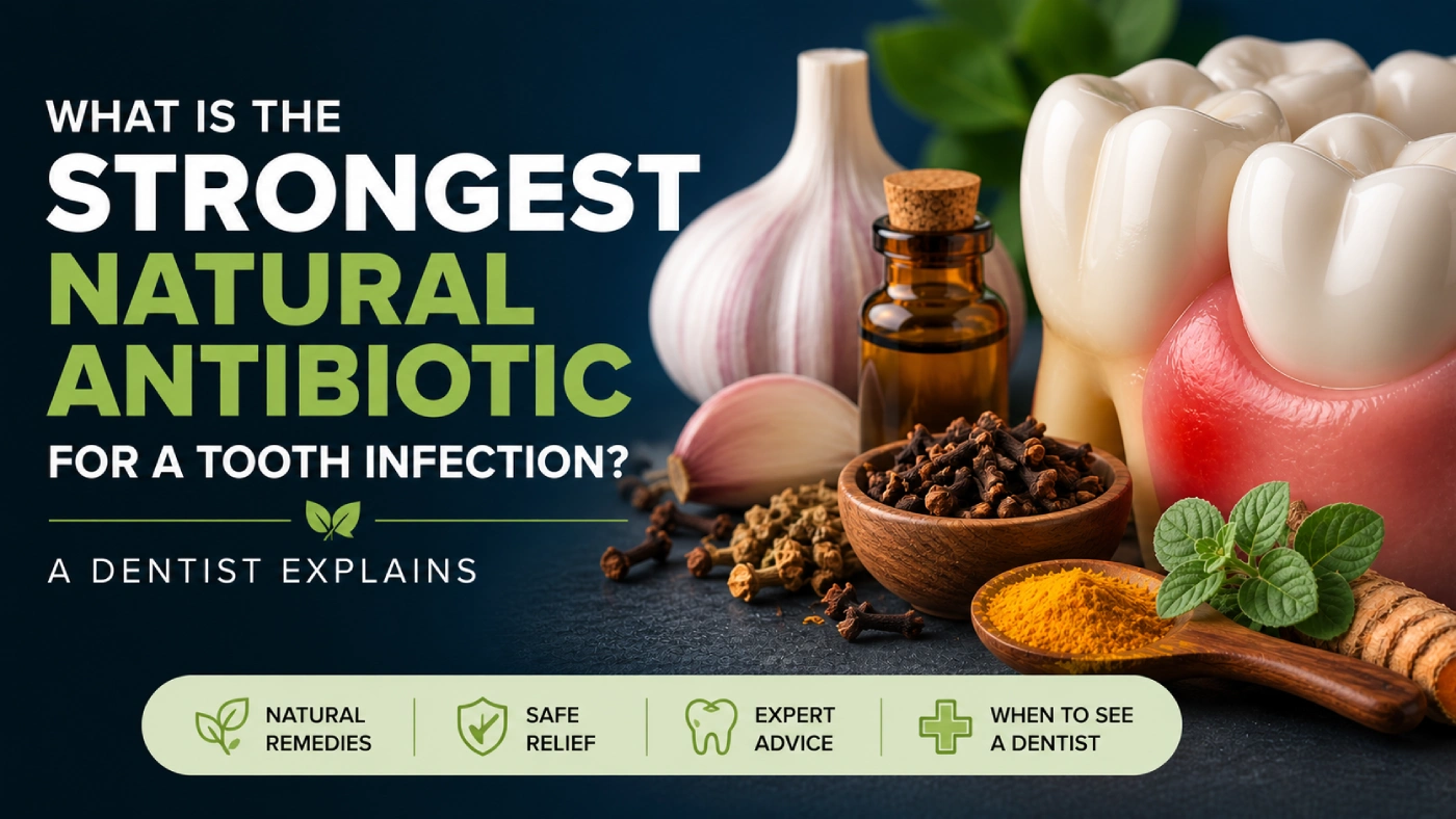 what is the strongest natural antibiotic for tooth infection